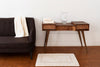 LINIM 2-Piece Bath Rug Set 100% Egyptian Cotton Reversible Bath Rugs Natural 