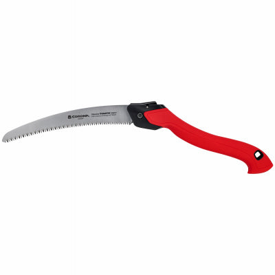 Pruning Razor Tooth Saw, SK5 Blade, Chrome Plate, 10-In.