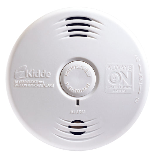 Kidde Worry-Free Battery-Powered Electrochemical/Ionization/Photoelectric Smoke and Carbon Monoxide