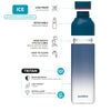 Quokka Tritan Bottle Ice Geo Black 720 ml (Pack of 3)