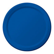 Creative Converting 315127 10 Cobalt Blue Dinner Plate 8 Count