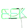 Celebrations Green 8 in. LED Prelit EEK Lights