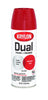 Krylon  Dual  Gloss  Banner Red  Paint + Primer Spray Paint  12 oz. (Pack of 6)