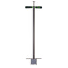 Yard Butler Black/Green Steel T-Handle Sod Planter and Plugger 33 L x 9 W in.