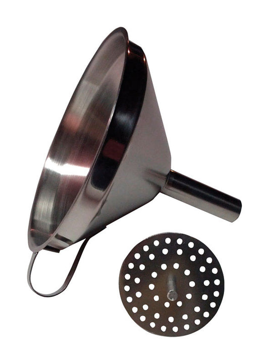 Tap My Trees Stainless Steel Maple Sugaring Funnel With Strainer 1 pk