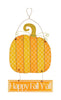 Adams & Co  Happy Fall Pumpkin  Fall Decoration