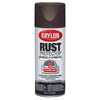 Krylon K069036 12 Oz Flat Brown Rust Protector™ Enamel Spray Paint (Pack of 6)