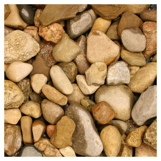 All American River Pebbles Decorative Stone Bagged 1/2 Cu. Ft. 14 L