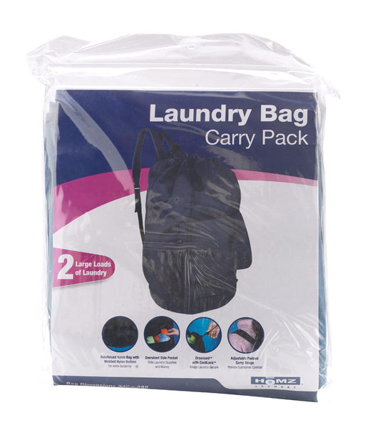 Homz Blue Nylon Laundry Bag