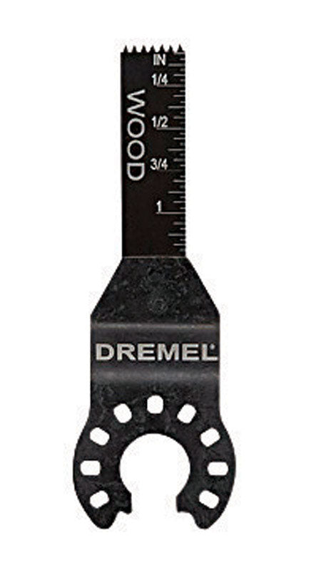 Dremel Multi-Max 3/8 in  S X 5.4 in.   L Steel Wood Flush Cut Blade 1 pk
