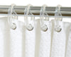 Zenna Home Clear Plastic Shower Curtain Rings 12 pk