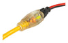 Monster Just Power It Up Outdoor 25 ft. L Yellow Extension Cord 14/3 SJTW