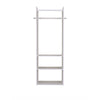 Easy Track 72 in. H X 5/8 in. W X 14 in. L Wood Hanging Tower Closet Kit