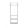 Easy Track 72 in. H X 5/8 in. W X 14 in. L Wood Hanging Tower Closet Kit