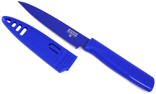Kuhn Rikon 2814 4" Blade Blue Paring Knife