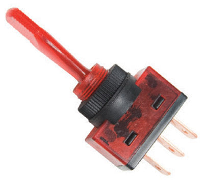 Red Toggle Switch, 20A
