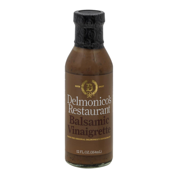 Vinagreta balsámica para restaurante Delmonico's - Caja de 6 - 12 oz (paquete de 6)