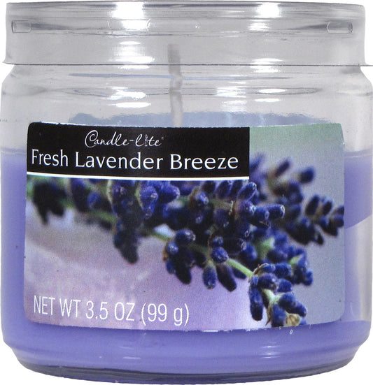 Candle lite 2400404 3.5 Oz Fresh Lavender Breeze (Pack of 12)