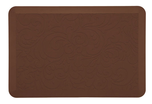 Comfort Co. Brown Polyurethane Nonslip Anti Fatigue Mat 30 in. L x 20 in. W (Pack of 6)