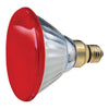 GE  Watt-Miser  85 watts PAR38  Floodlight  Incandescent Bulb  E26 (Medium)  Red  1 pk