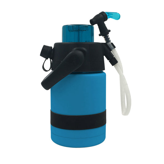 Nice Tpf-518704 1/2 Gallon Blue Pump2pour Insulated Jug With Hose & Spout (Pack of 4).