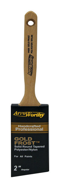 ArroWorthy Gold Frost 2 in. W Angle Paint Brush