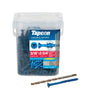 Tapcon 3/16 in. D X 2-3/4 in. L Steel Flat Head Concrete Screw Anchor 225 pk