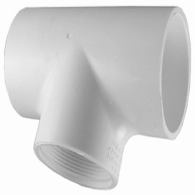 Genova Products 31458 1" PVC Sch. 40 Female Tees (Pack of 10)