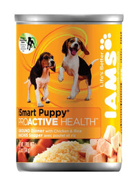 Iams Puppy Food Dry Chicken & Rice 13.2 Oz (Case of 12)