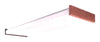 Metalux  32 watts 48 in. 2 lights Fluorescent Wraparound Light Fixture