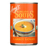 Amy's - Soup Organic Carrot Ginger - Case Of 12 - 14.2 Oz