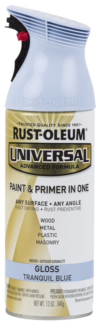 Rustoleum 284961 12 Oz Tranquil Blue Universal® Gloss Spray Paint (Pack of 6)