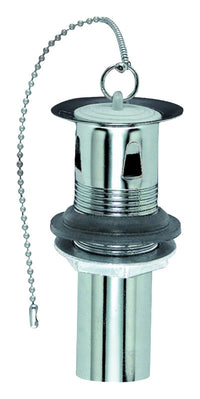 Keeney 1-1/4 in. Polished Chrome Brass Pop Up Stopper