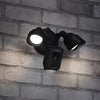 Ring Floodlight Camera Hardwired Outdoor Black Wi-Fi Security Camera