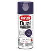 Krylon  Dual  Gloss  Paint + Primer Spray Paint  12 oz. Purple (Case of 6)