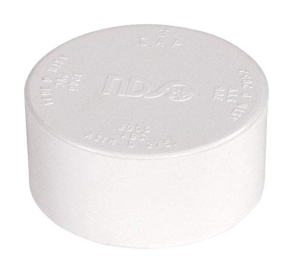 TAPA DE DRENAJE DE PVC DE 3"
