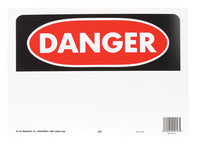 Hy-Ko English Danger Sign Polyethylene 10 in. H x 14 in. W (Pack of 5)
