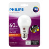 Philips A19 E26 (Medium) LED Bulb Soft White 60 W 1 pk