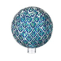 GAZING BALL PEACOCK B&G