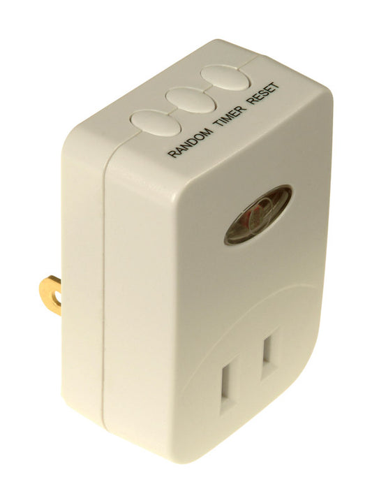Amertac  AmerTac  White  Photoelectric  Plug In Light Control  1 pk