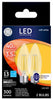 GE Blunt Tip E26 (Medium) LED Bulb Soft White 40 Watt Equivalence 2 pk