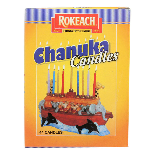 Rokeach Chanukah Candles - Case of 10 - 44 Count (Pack of 10)
