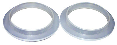 Sink Connection Washer, Flanged Plastic, 1-5/16 x 1-23/32-In., 2-Pk. (Pack of 6)
