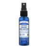 Dr. Bronner's Peppermint Citrus Scent Antibacterial Hand Sanitizer 2 oz. (Pack of 12)