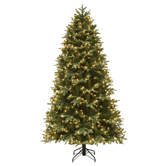 Celebrations 7-1/2 ft. Full Incandescent 750 ct Frasier Fir Color Changing Christmas Tree