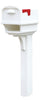 Gibraltar Mailboxes Gentry Classic Plastic Post Mount White Mailbox