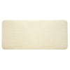 InterDesign 81398CC 36" X 17" Ecru Soft Cushion Non-Slip Suction Bath Mat (Pack of 6)