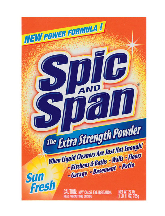 Spic & Span Extra Strength Sun Fresh Scent All Purpose Cleaner Powder 27 oz. (Pack of 12)
