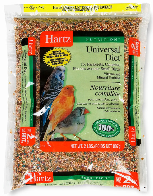 Hartz 97754 2 Lb Nutrition™ Small Bird Universal Diet™