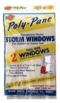 Warps 2P-24 36" X 72" Poly-Pane® Storm Window Kit